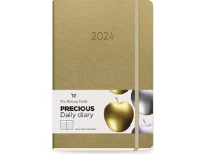 Ημερολόγιο ημερήσιο The Writing Fields Precious 4900 2024 14x21εκ χρυσό
